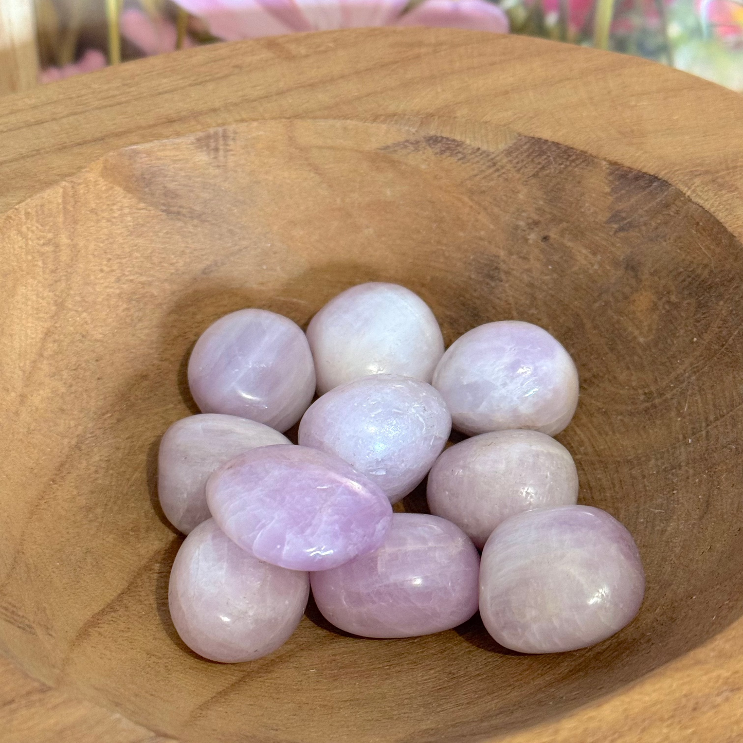 Kunzite pierre roulée