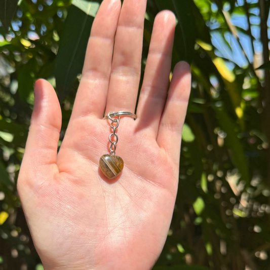 Porte-clés lumicoeur protection