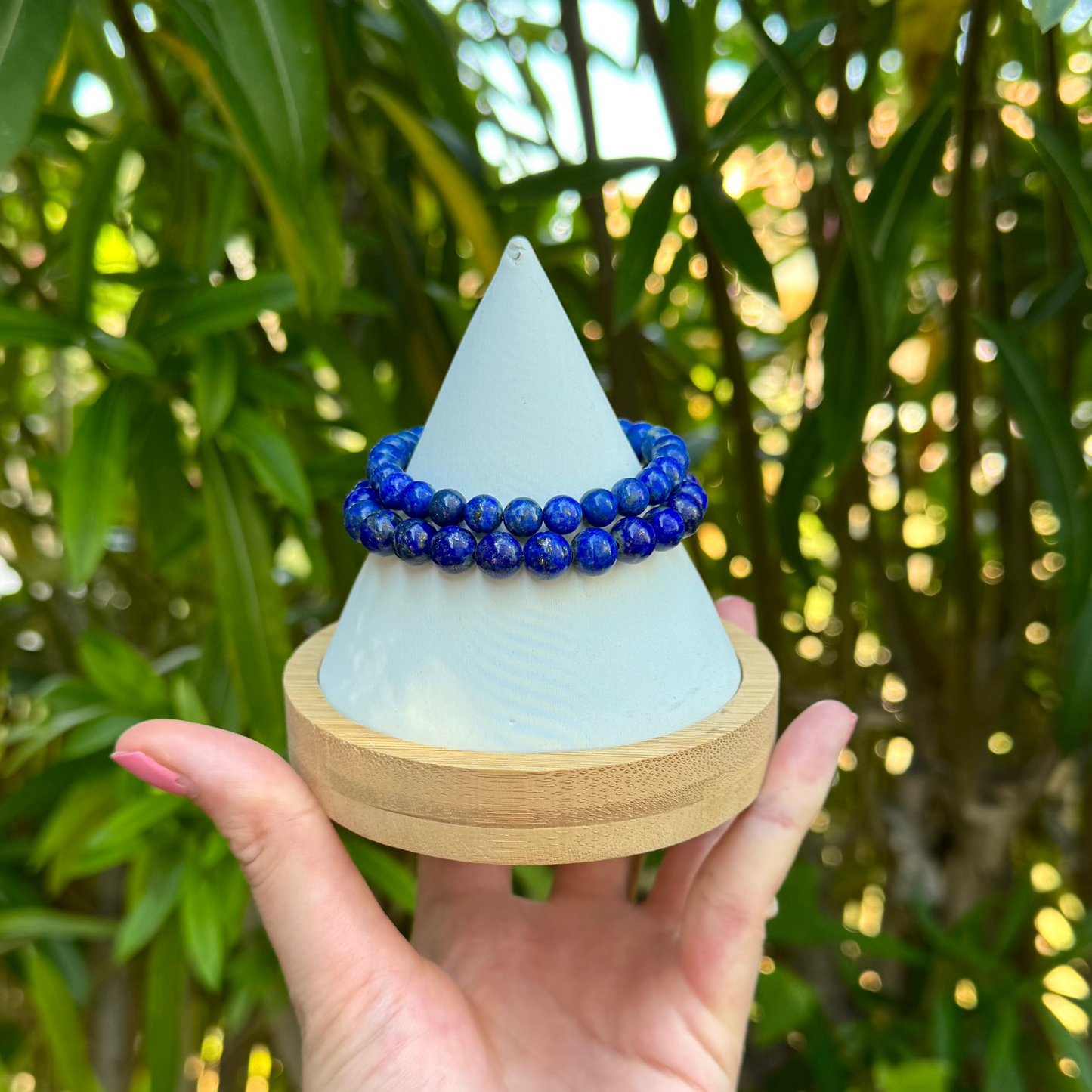 Bracelet Lumilapis lazuli