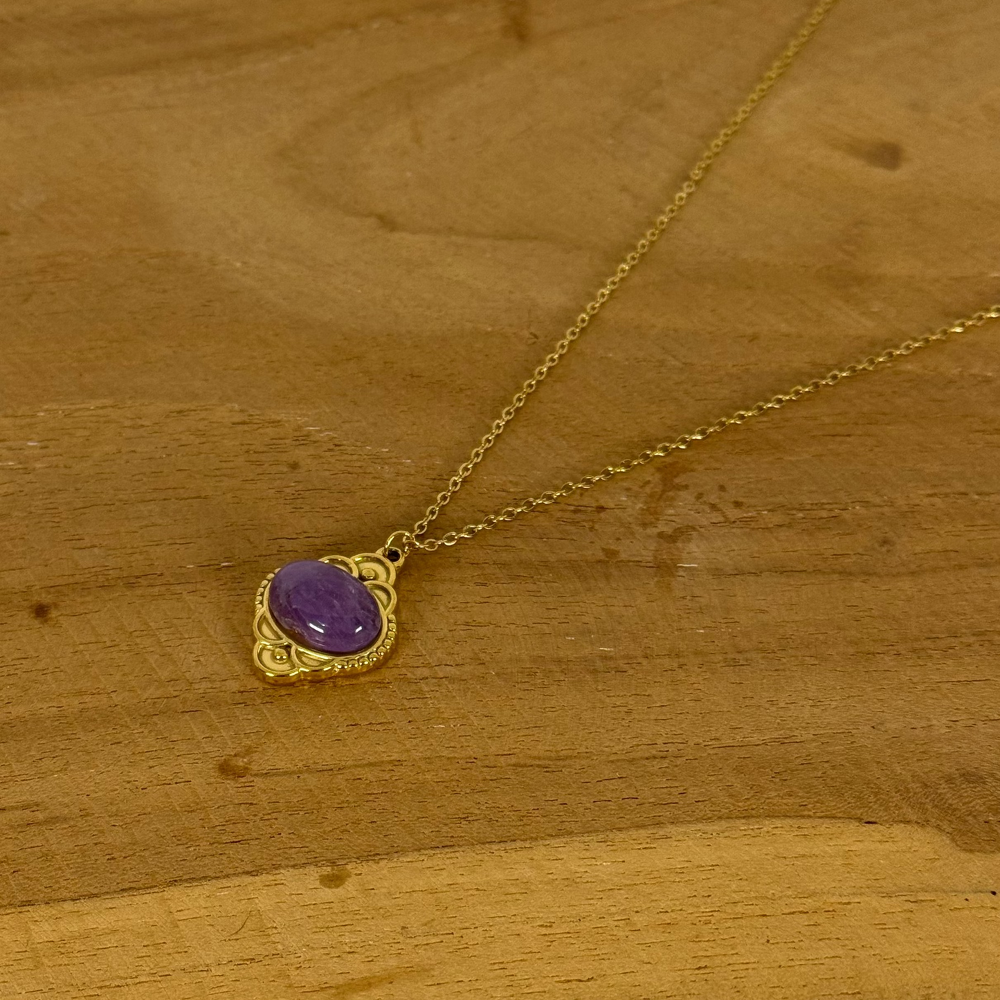 Collier Lumimuse améthyste