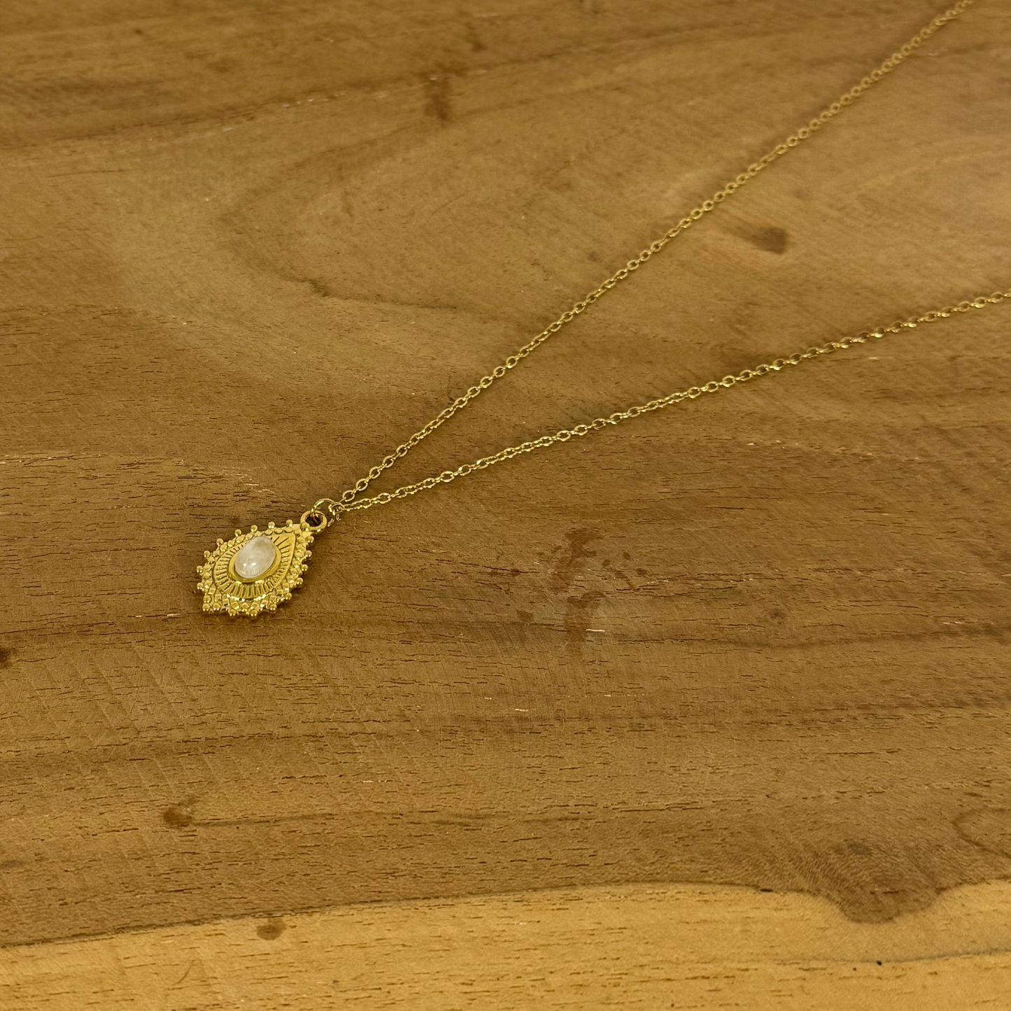 Collier lumigaya quartz rose