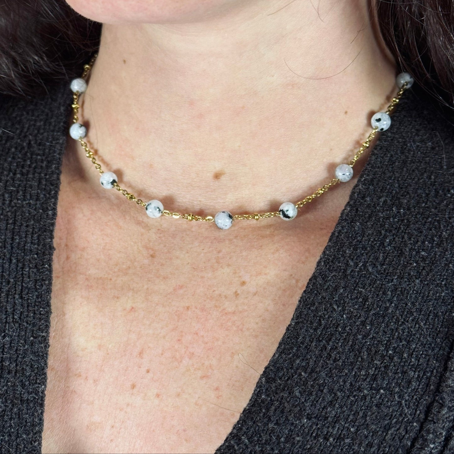 Collier lumiéclat péristérite