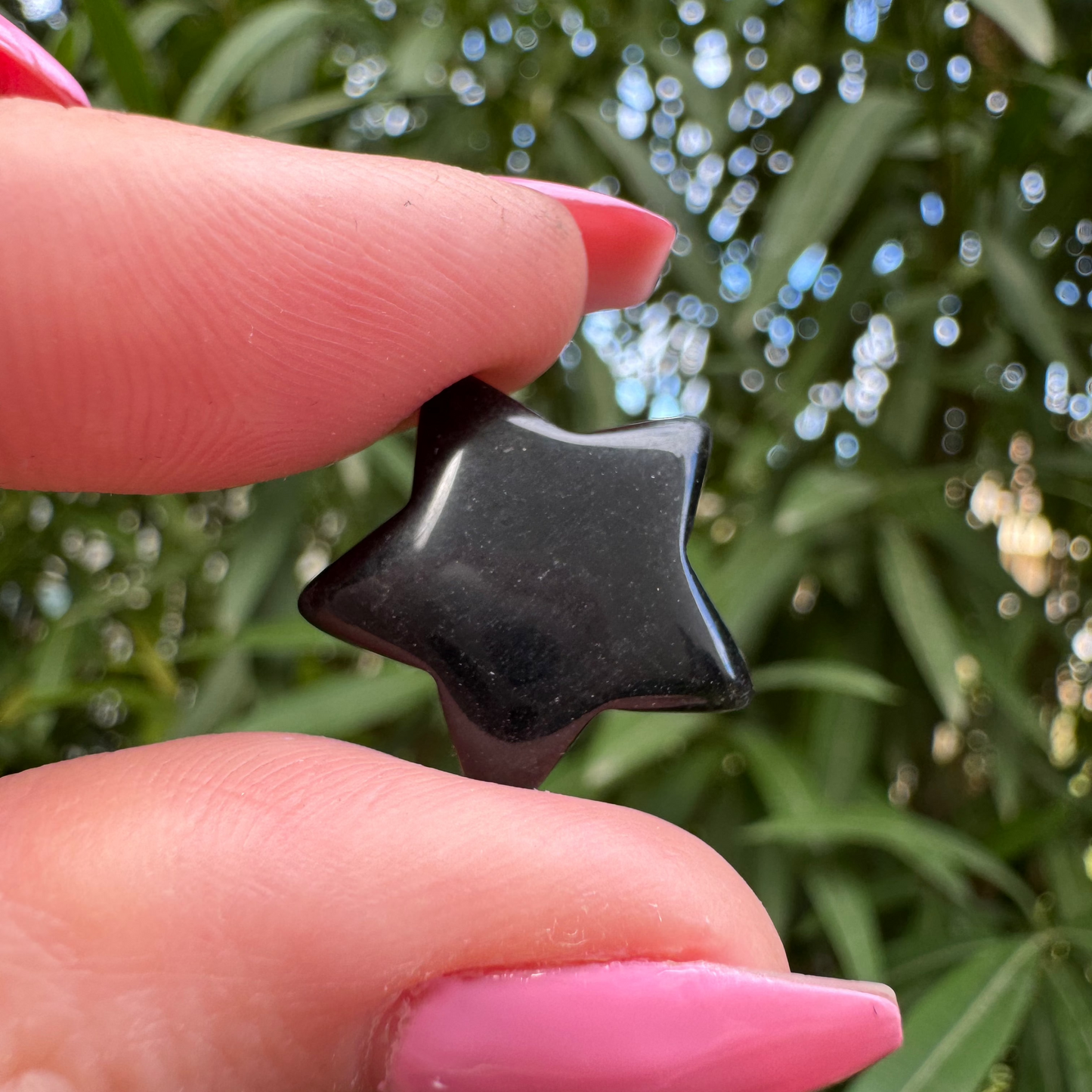 Étoile obsidienne noire