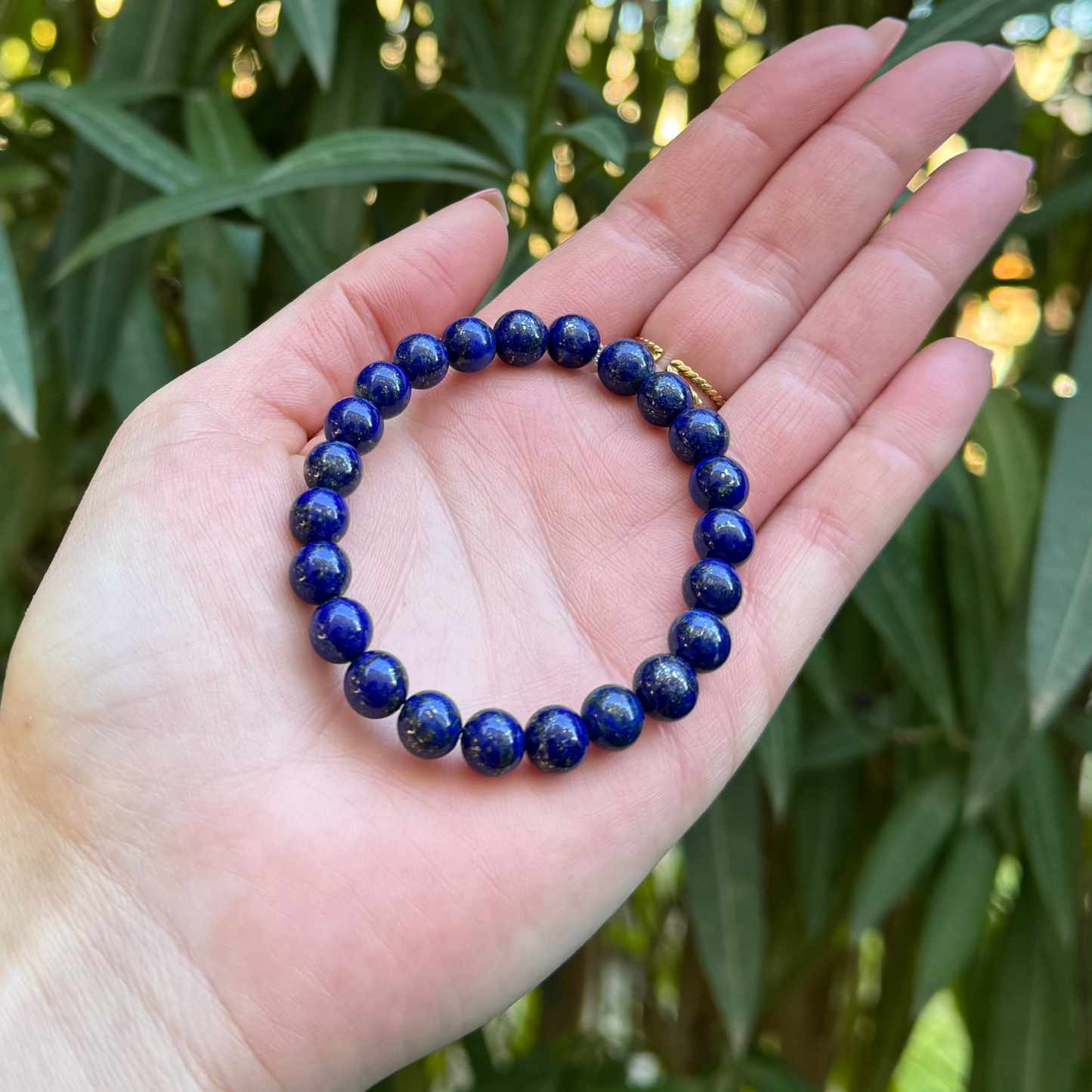 Bracelet Lumilapis lazuli