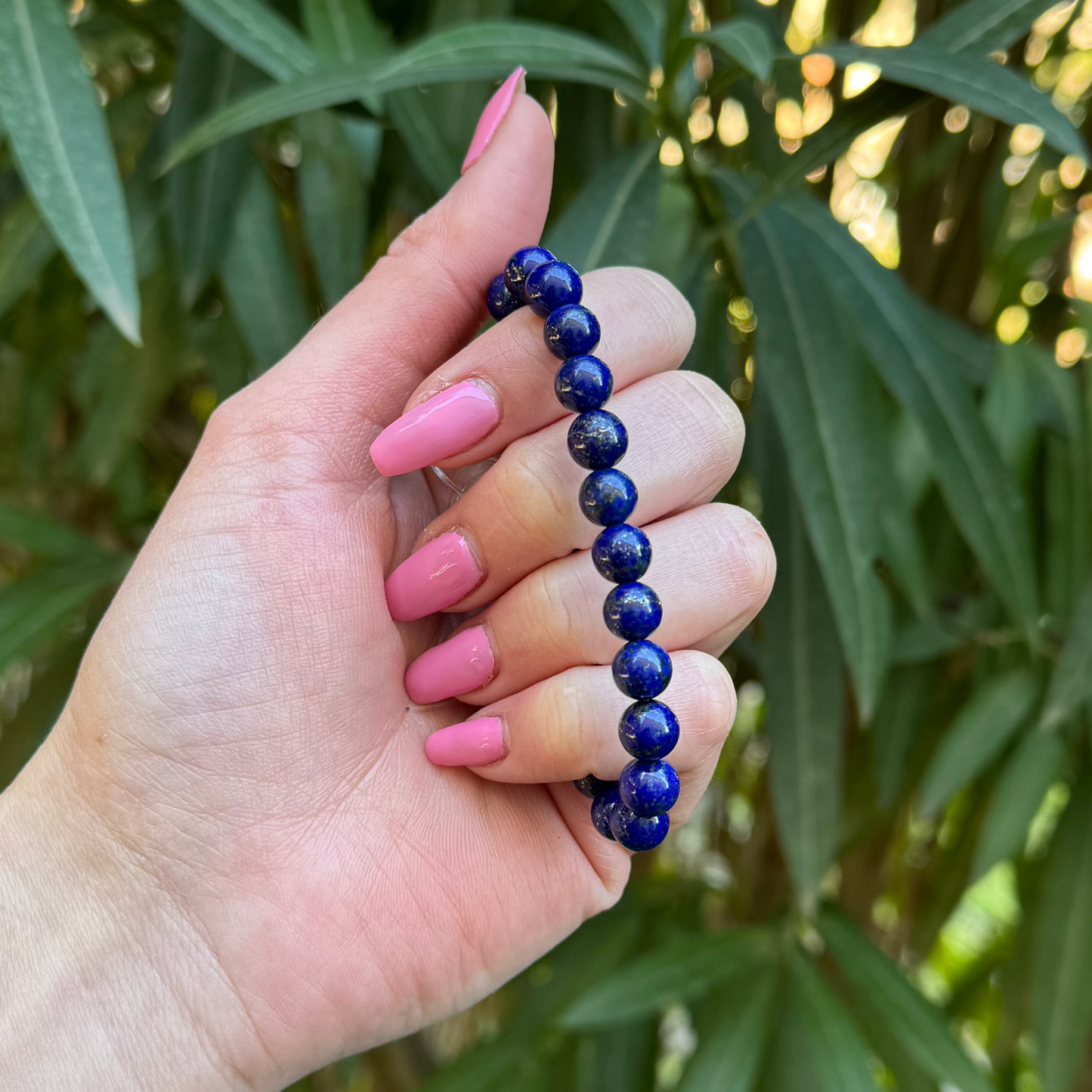 Bracelet Lumilapis lazuli
