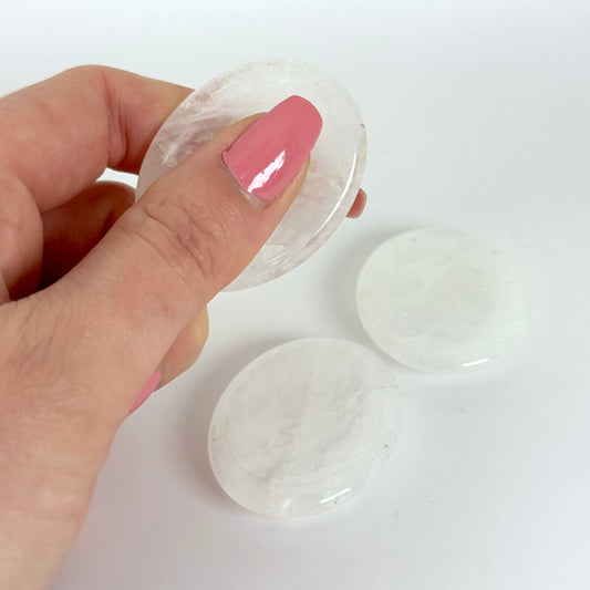 Galet anti-stress cristal de roche