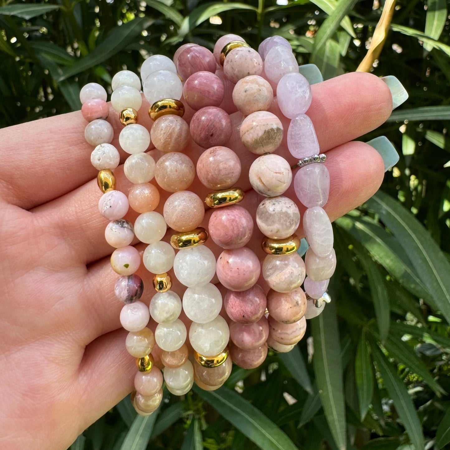 Bracelet Lumirhodonite