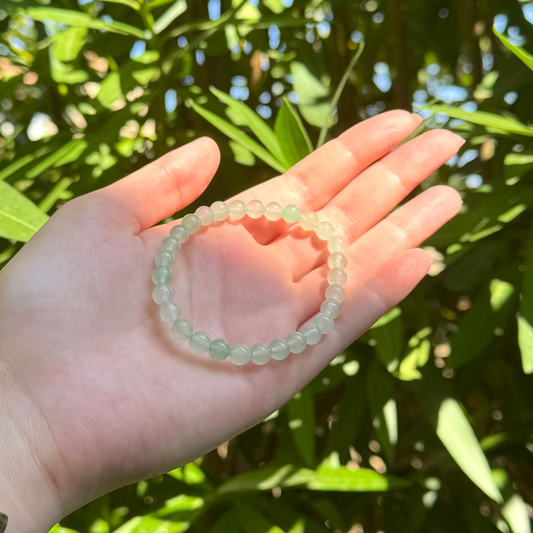 Bracelet lumiaventurine verte XS