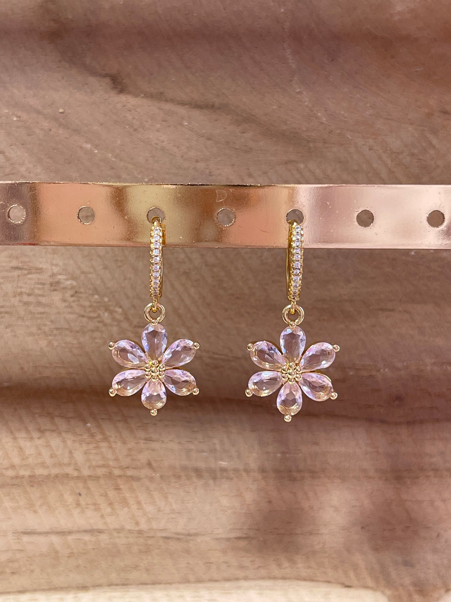 Boucles d'oreilles Lumifleur