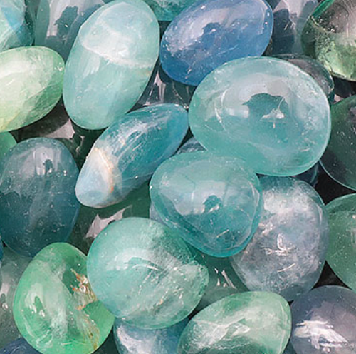 Fluorine pierre roulée