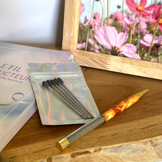 Recharges pour stylo en pierres