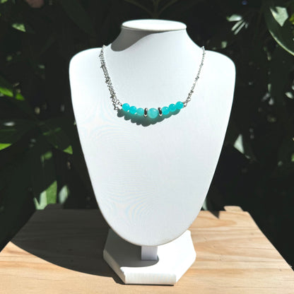 Collier Lumidivine amazonite