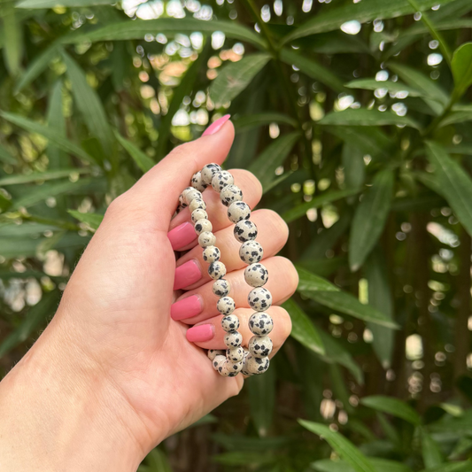 Bracelet lumijaspe dalmatien