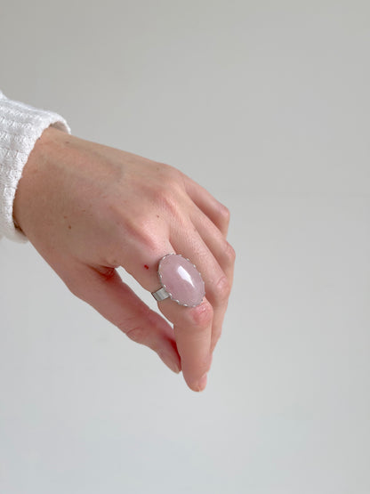 Bague Lumiéclat Quartz rose