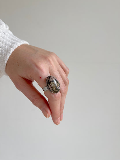 Bague Lumiéclat Rhodonite