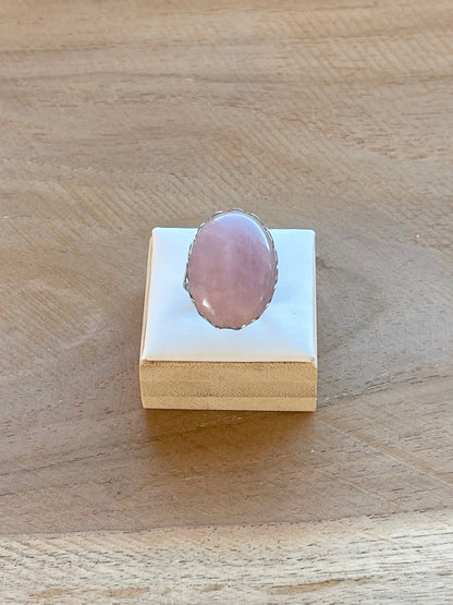 Bague Lumiéclat Quartz rose