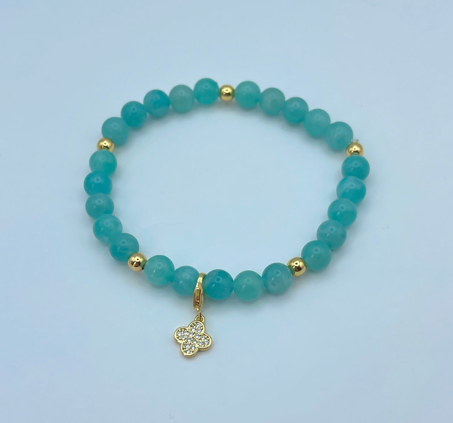 Bracelet Lumitrèfle amazonite