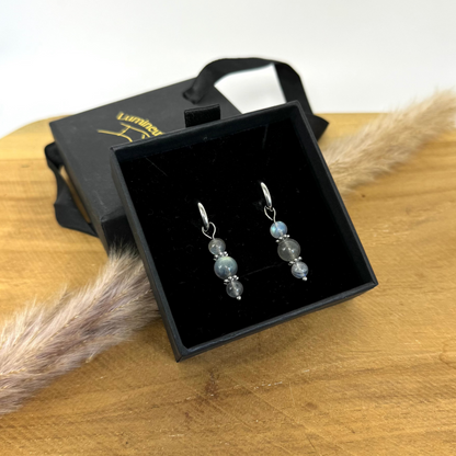 Boucles lumiéclat labradorite