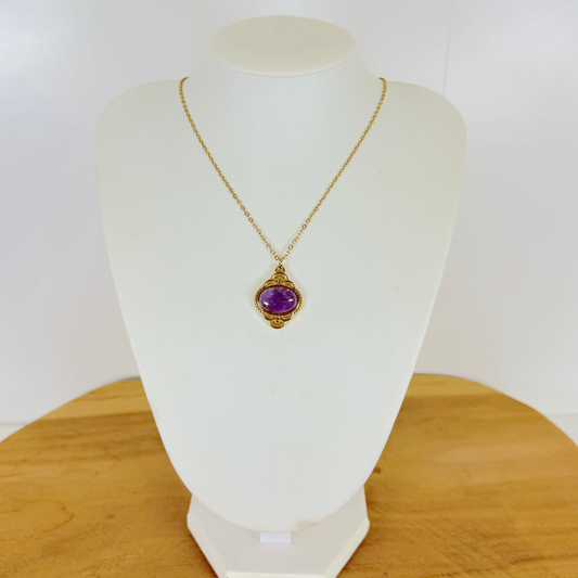 Collier Lumimuse améthyste