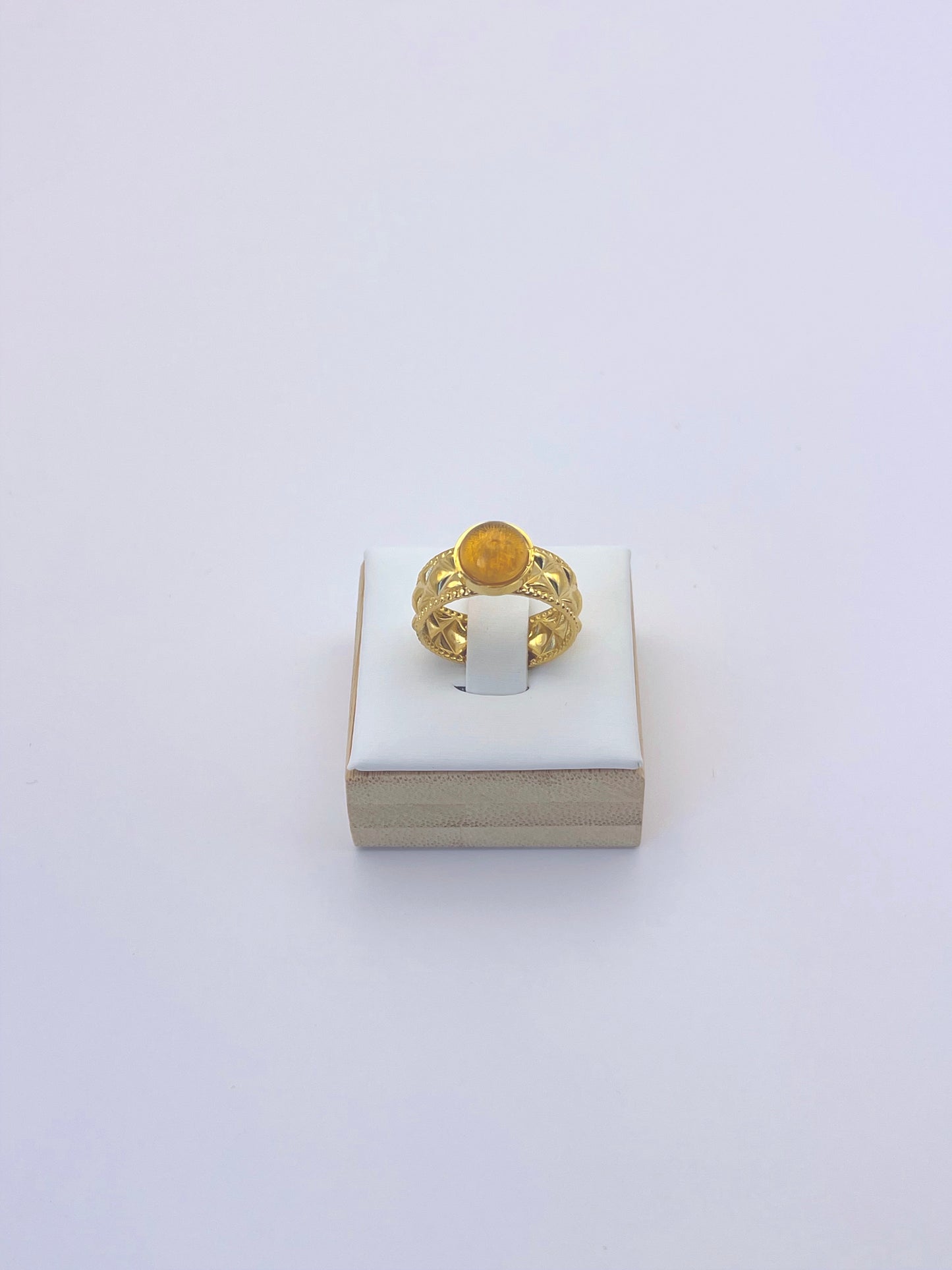 Bague Lumichevalière citrine