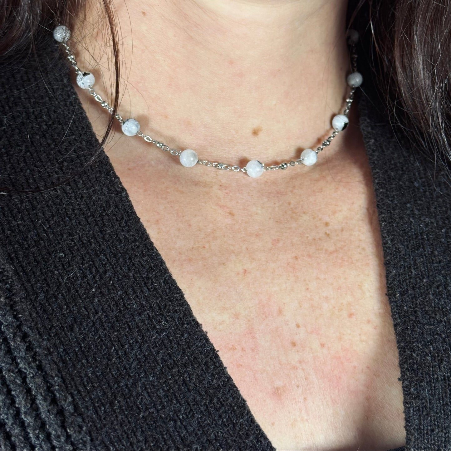 Collier lumiéclat péristérite