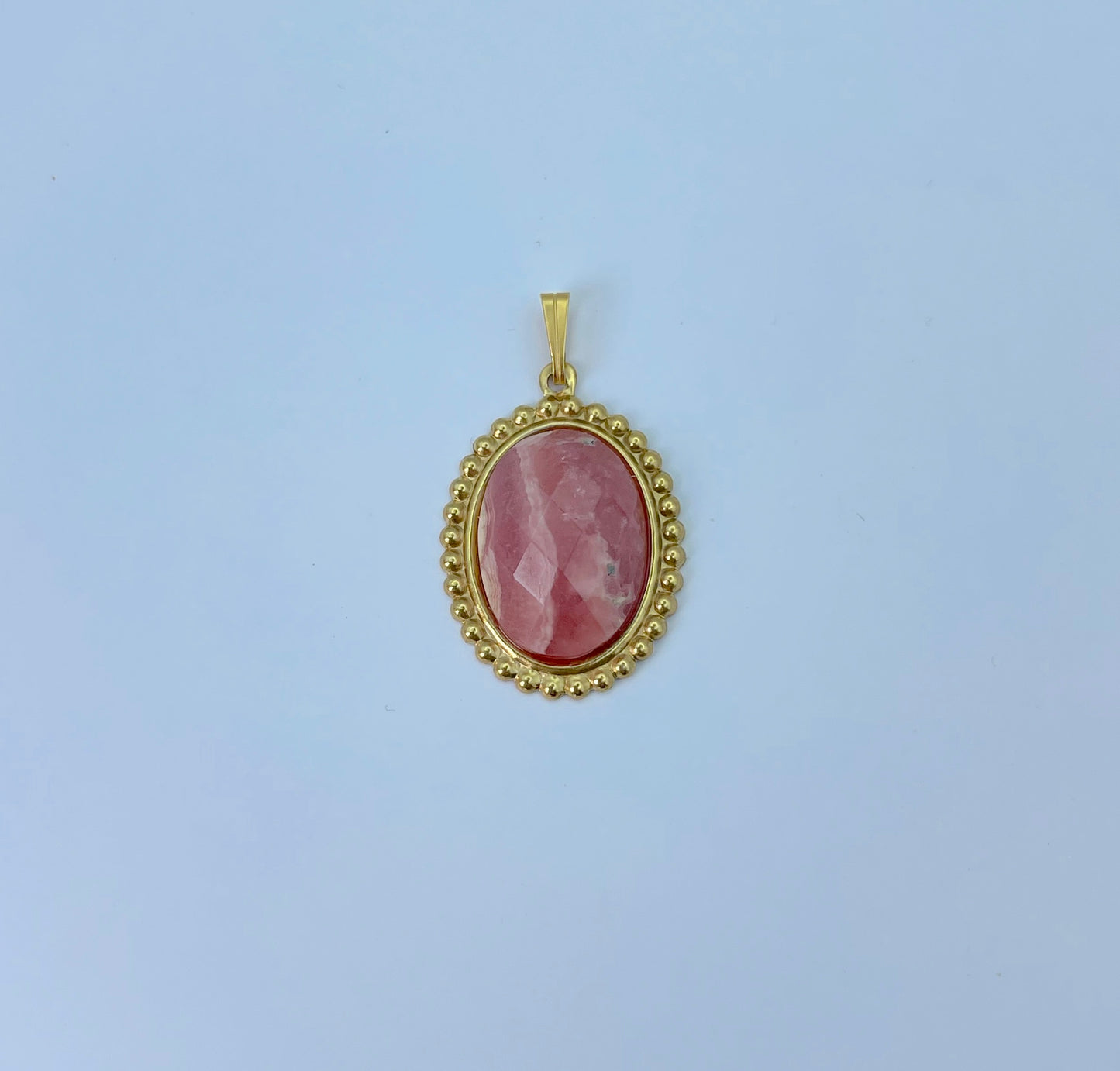 Pendentif Lumiglamour Rhodochrosite