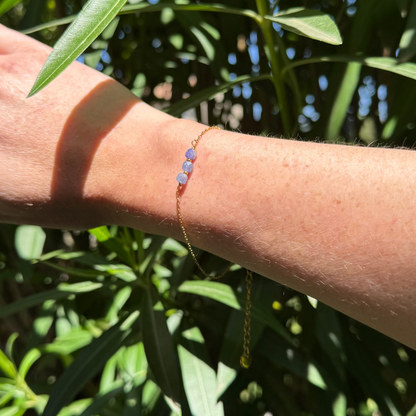 Bracelet lumitanzanite