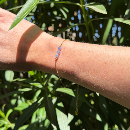 Bracelet lumitanzanite